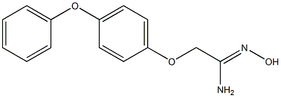 (1Z)-N'-hydroxy-2-(4-phenoxyphenoxy)ethanimidamide