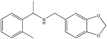 (2H-1,3-benzodioxol-5-ylmethyl)[1-(2-methylphenyl)ethyl]amine