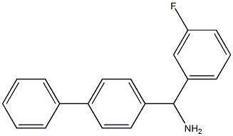 (3-fluorophenyl)(4-phenylphenyl)methanamine
