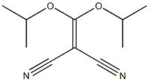 (diisopropoxymethylene)malononitrile Structure