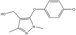 [5-(4-chlorophenoxy)-1,3-dimethyl-1H-pyrazol-4-yl]methanol