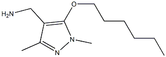 [5-(hexyloxy)-1,3-dimethyl-1H-pyrazol-4-yl]methanamine