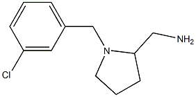 {1-[(3-chlorophenyl)methyl]pyrrolidin-2-yl}methanamine