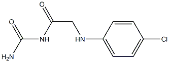 {2-[(4-chlorophenyl)amino]acetyl}urea