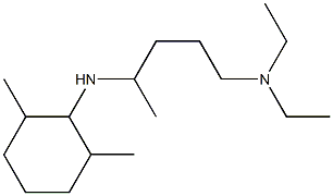 {4-[(2,6-dimethylcyclohexyl)amino]pentyl}diethylamine