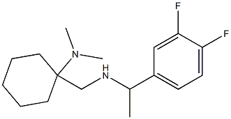 1-({[1-(3,4-difluorophenyl)ethyl]amino}methyl)-N,N-dimethylcyclohexan-1-amine