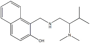 1-({[2-(dimethylamino)-3-methylbutyl]amino}methyl)naphthalen-2-ol