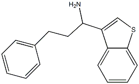 1-(1-benzothiophen-3-yl)-3-phenylpropan-1-amine