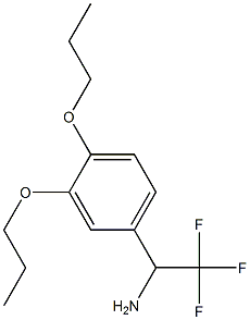 1-(3,4-dipropoxyphenyl)-2,2,2-trifluoroethan-1-amine