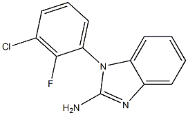 1-(3-chloro-2-fluorophenyl)-1H-1,3-benzodiazol-2-amine