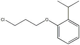 1-(3-chloropropoxy)-2-(propan-2-yl)benzene