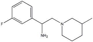 1-(3-fluorophenyl)-2-(3-methylpiperidin-1-yl)ethan-1-amine