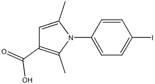 1-(4-iodophenyl)-2,5-dimethyl-1H-pyrrole-3-carboxylic acid