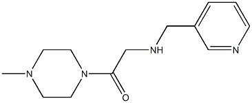 1-(4-methylpiperazin-1-yl)-2-[(pyridin-3-ylmethyl)amino]ethan-1-one