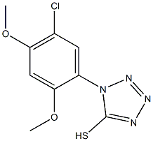 1-(5-chloro-2,4-dimethoxyphenyl)-1H-1,2,3,4-tetrazole-5-thiol