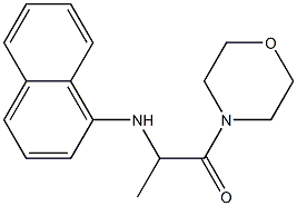1-(morpholin-4-yl)-2-(naphthalen-1-ylamino)propan-1-one