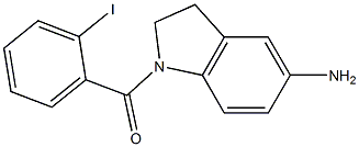1-[(2-iodophenyl)carbonyl]-2,3-dihydro-1H-indol-5-amine