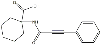 1-[(3-phenylprop-2-ynoyl)amino]cyclohexanecarboxylic acid