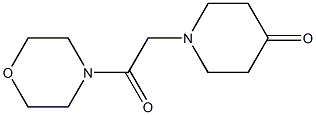 1-[2-(morpholin-4-yl)-2-oxoethyl]piperidin-4-one