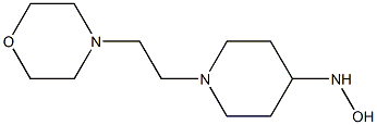 1-[2-(morpholin-4-yl)ethyl]piperidine-4-hydroxylamine