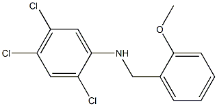 2,4,5-trichloro-N-[(2-methoxyphenyl)methyl]aniline