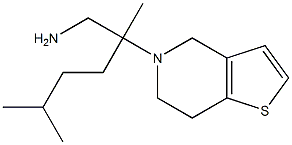 2,5-dimethyl-2-{4H,5H,6H,7H-thieno[3,2-c]pyridin-5-yl}hexan-1-amine