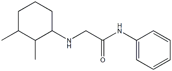 2-[(2,3-dimethylcyclohexyl)amino]-N-phenylacetamide