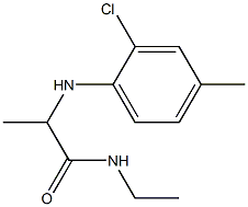 2-[(2-chloro-4-methylphenyl)amino]-N-ethylpropanamide