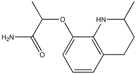 2-[(2-methyl-1,2,3,4-tetrahydroquinolin-8-yl)oxy]propanamide