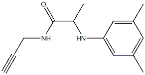 2-[(3,5-dimethylphenyl)amino]-N-(prop-2-yn-1-yl)propanamide