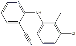2-[(3-chloro-2-methylphenyl)amino]pyridine-3-carbonitrile