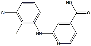 2-[(3-chloro-2-methylphenyl)amino]pyridine-4-carboxylic acid