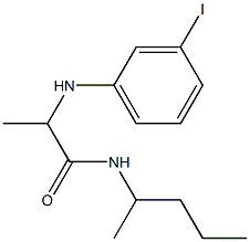 2-[(3-iodophenyl)amino]-N-(pentan-2-yl)propanamide
