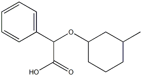 2-[(3-methylcyclohexyl)oxy]-2-phenylacetic acid