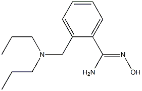 2-[(dipropylamino)methyl]-N'-hydroxybenzenecarboximidamide
