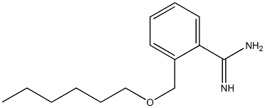 2-[(hexyloxy)methyl]benzene-1-carboximidamide|