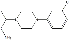 2-[4-(3-chlorophenyl)piperazin-1-yl]propan-1-amine