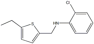 2-chloro-N-[(5-ethylthiophen-2-yl)methyl]aniline