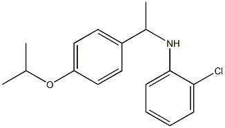 2-chloro-N-{1-[4-(propan-2-yloxy)phenyl]ethyl}aniline