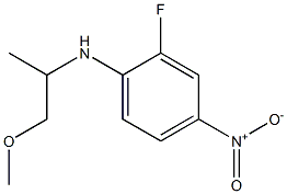 2-fluoro-N-(1-methoxypropan-2-yl)-4-nitroaniline