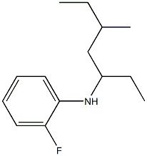 2-fluoro-N-(5-methylheptan-3-yl)aniline