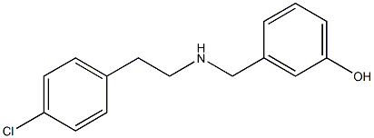 3-({[2-(4-chlorophenyl)ethyl]amino}methyl)phenol