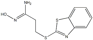 3-(1,3-benzothiazol-2-ylsulfanyl)-N'-hydroxypropanimidamide