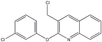 3-(chloromethyl)-2-(3-chlorophenoxy)quinoline