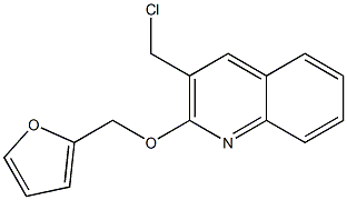 3-(chloromethyl)-2-(furan-2-ylmethoxy)quinoline