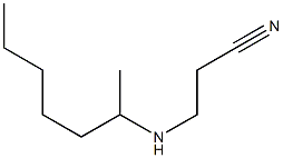 3-(heptan-2-ylamino)propanenitrile