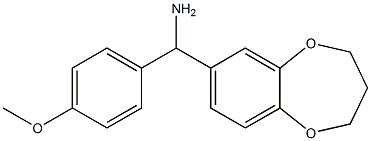 3,4-dihydro-2H-1,5-benzodioxepin-7-yl(4-methoxyphenyl)methanamine