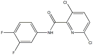 3,6-dichloro-N-(3,4-difluorophenyl)pyridine-2-carboxamide