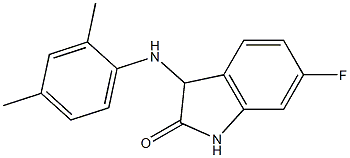 3-[(2,4-dimethylphenyl)amino]-6-fluoro-2,3-dihydro-1H-indol-2-one