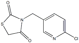 3-[(6-chloropyridin-3-yl)methyl]-1,3-thiazolidine-2,4-dione